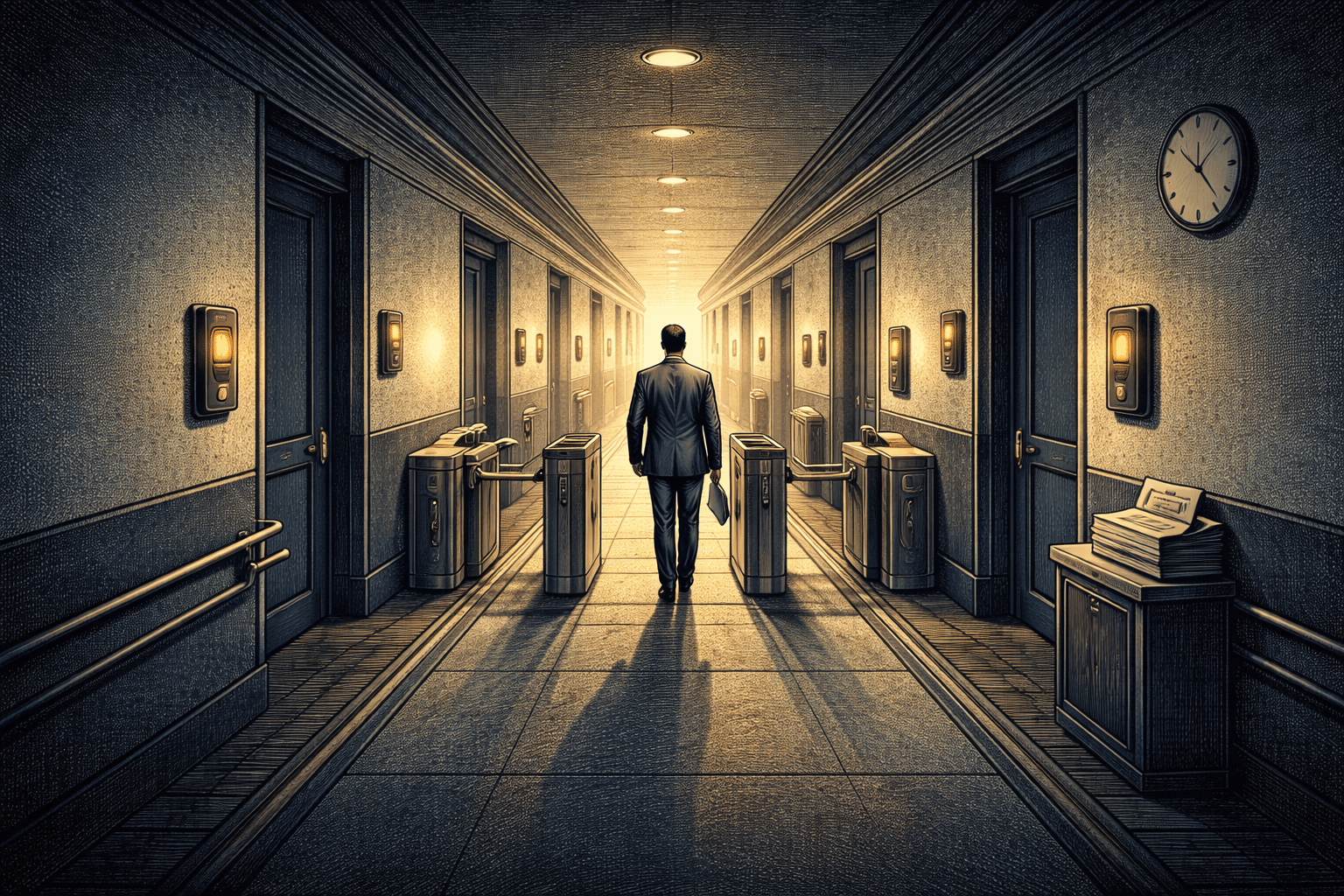 Image: Security decisions reshape work