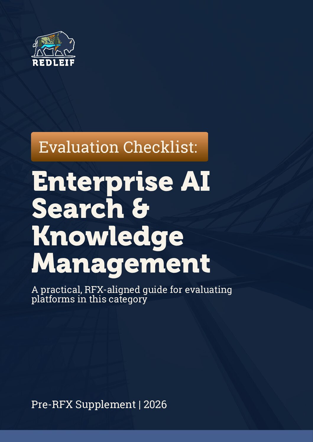 Evaluation Checklist Enterprise AI Search
